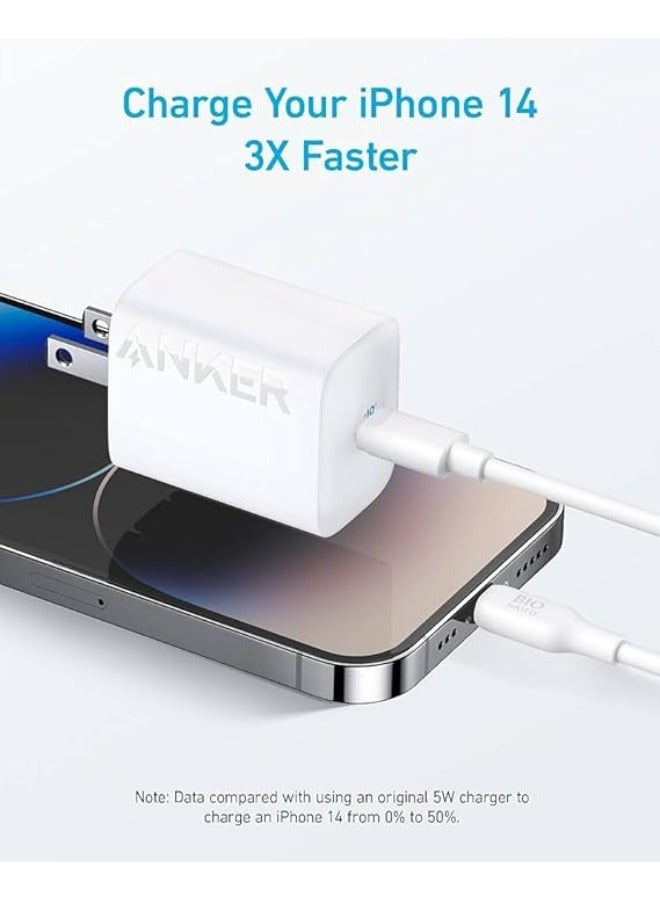 Anker 30W USB-C Charger, Anker 312 Charger with Compact & Foldable Design, 30W Fast Charger for iPhone 15/14/13/12 Series, Samsung S24 / S23, MacBook Air, Pixelbook, iPad Pro, & Mor - Image 2