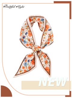 Head Scarf Fashion Satin Scarf For Hair Beach Head Wraps Neck Scarf Headscarf Woman Scarf Fashion Present