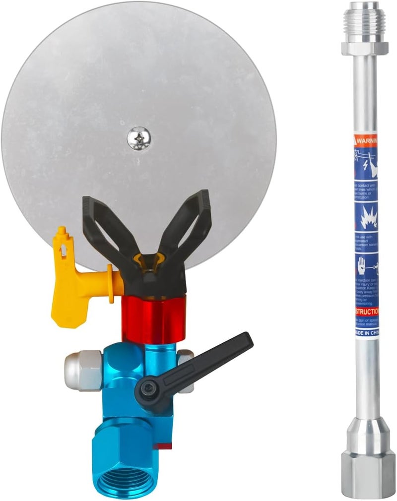 DUSICHIN Airless Paint Sprayer Edger Shield Accessories Extension, Airless Paint Nozzle 517 Tip 10 Inch Extension Pole for Graco Titan Airless Paint Sprayer Aftermarket DUS8325 - Image 1