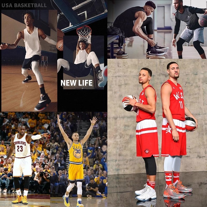 Basketball Tight Pants Seven-Point Five-Point High Elastic Quick-Drying Fitness Training Sports Base Men'S And Women'S Compression Equipment American Style - Image 5