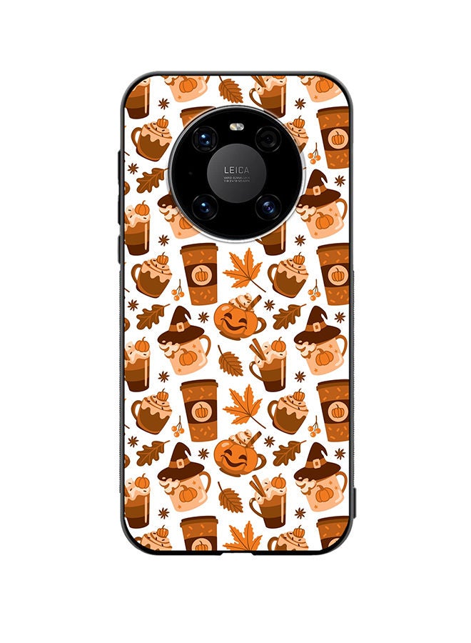 VR CREATIVE Protective Case Cover For Huawei Mate 40 Coffee Of Different Type Cozy Print Autumn Mood Design Multicolour - Image 1