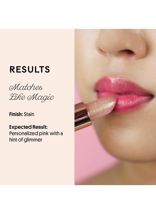 Winky Lux Winky Lux Glimmer Balm, pH Lip Balm, Color Changing Lipstick and Tinted Lip Balm, Vegan & Cruelty Free Lip Balm, Hydrate & Plump, Pink Shimmer Lipstick, Rosé  - Image 4