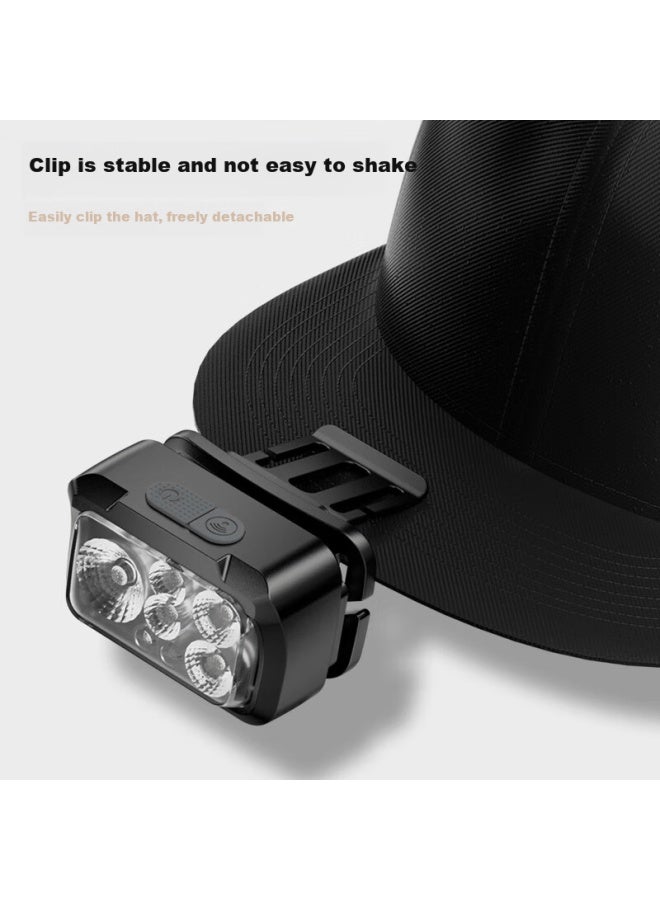 SkyFire Tianhuo Headlamp High Brightness Long Battery Life Lithium Battery Sensor Small Head-mounted Mining Lamp For Fishing Outdoor Night Fishing - Image 2