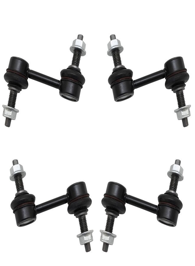 TRQ Front & Rear Sway Bar Stabilizer Link Set Compatible with 2004-2009 Cadillac XLR 1997-2022 Chevrolet Corvette - Image 1
