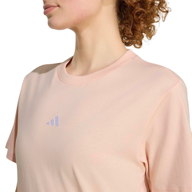 adidas Essentials Small Logo Cotton T-Shirt - Image 3