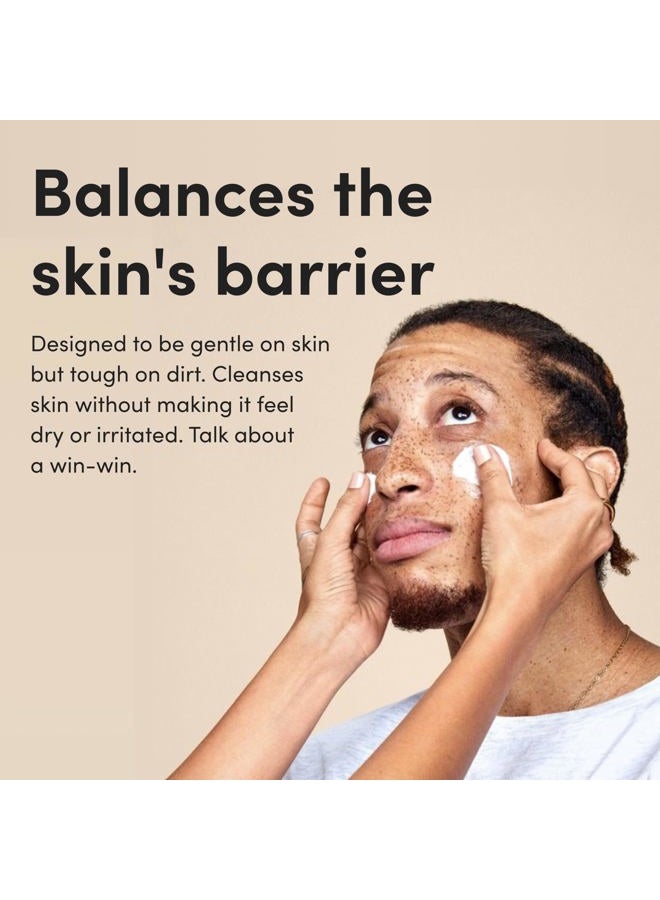 HIMS & HERS Hims High Tide Hydrating Daily Cleanser for Men - Gentle Face Cleanser with Hyaluronic Acid, Squalane and Green Tea Extract - Lemongrass Field Scent - 6.8 fl.oz - Image 4