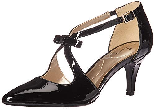 Bandolino Women's Zeffer Pump, Black Patent PU, 5 - Image 1