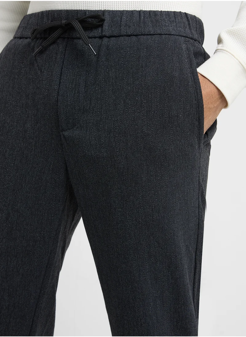 اونلي اند سانز Sinus Drawstring Stright Sweatpants