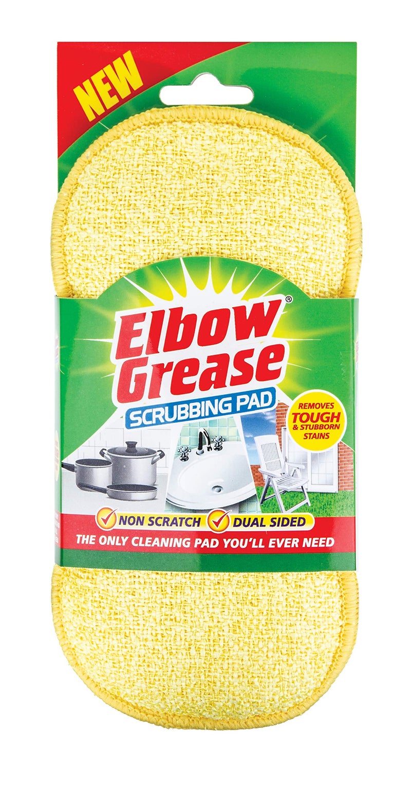 Elbow Grease Scrubbing Pad Yellow | 1 Pack - Image 1