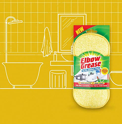 Elbow Grease Scrubbing Pad Yellow | 1 Pack - Image 2