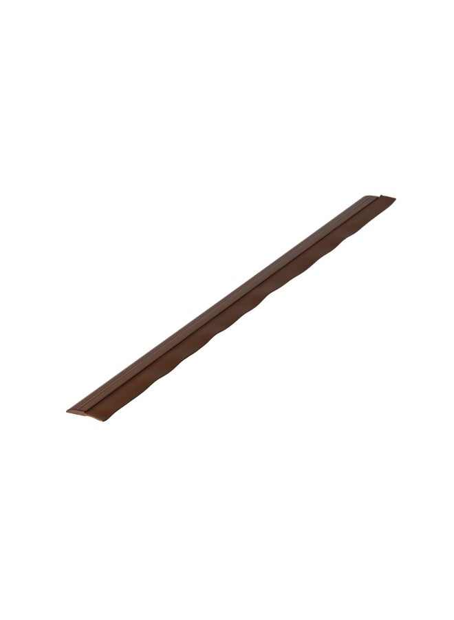 Mazaya Durable Sturdy Aluminium Door Sealing Bottom Brown 120 cm WST-R2-120BRN