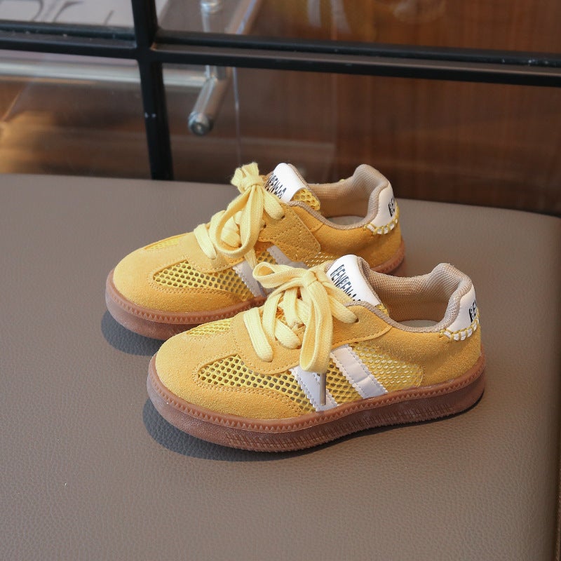 2025 Children'S Sports Shoes Boys' Non-Slip Soft Sole Casual Shoes Girls' White Shoes Baby Shoes Children'S Shoes - Image 1