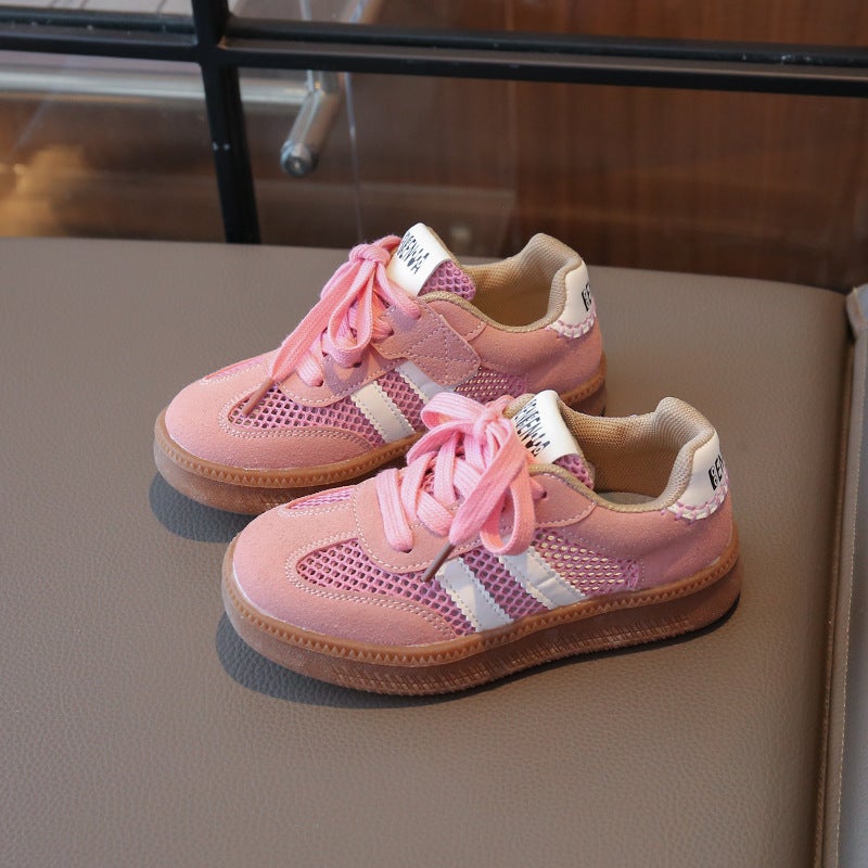 2025 Children'S Sports Shoes Boys' Non-Slip Soft Sole Casual Shoes Girls' White Shoes Baby Shoes Children'S Shoes - Image 3