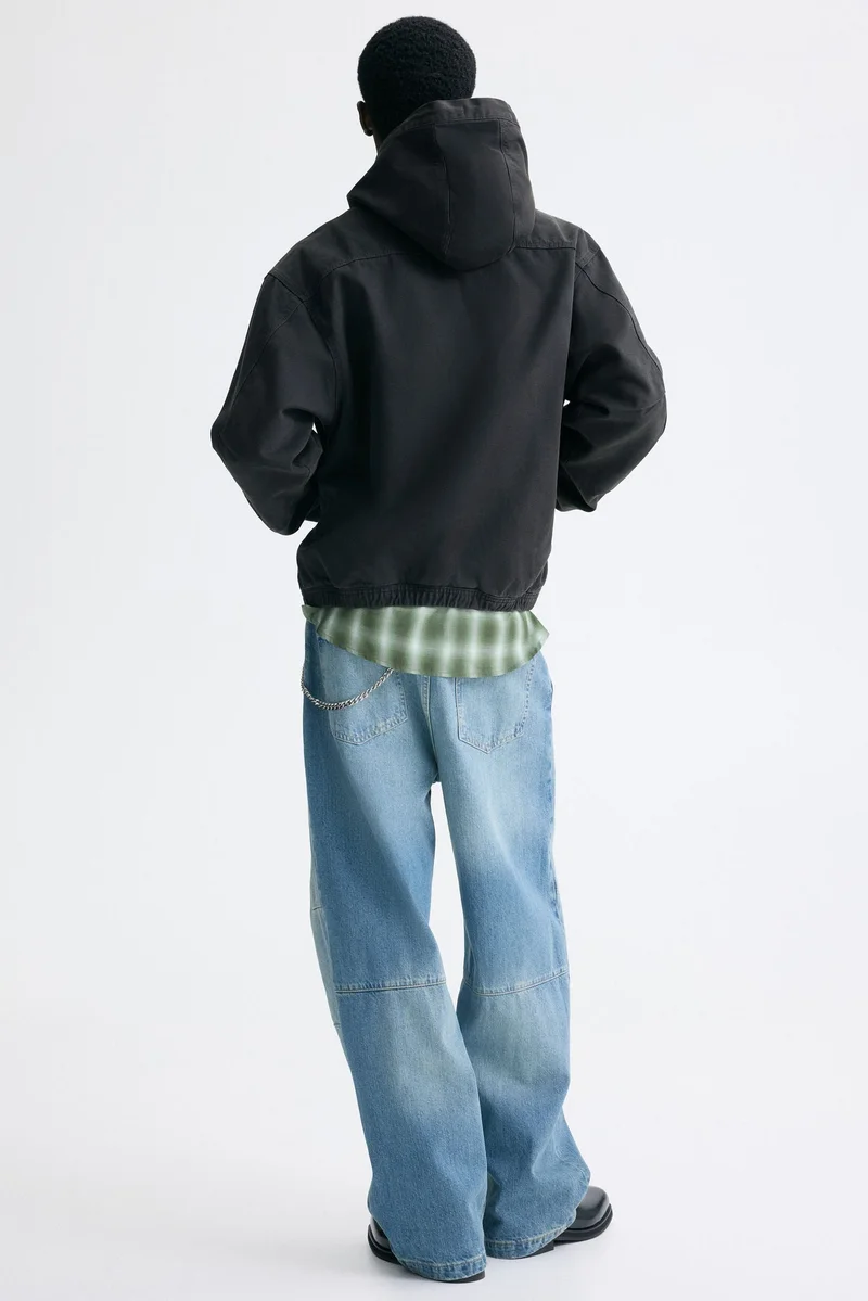 H&M  Hooded workwear jacket for Men | Best Price UAE