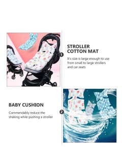 Excefore Baby Stroller Cushion Pad, Universal Breathable Thick Baby Cushion Pad for Car Seat and Stroller, Baby Head Body Support Car Seat Protector, Kids Seat Cushion, Pushchair Neck Support  - Image 5