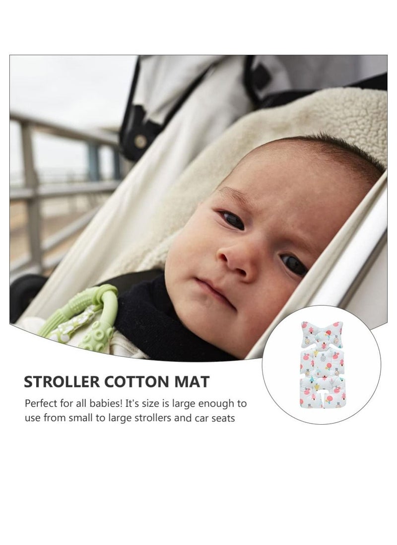 Excefore - Baby Stroller Cushion Pad, Universal Breathable Thick Baby Cushion Pad for Car Seat and Stroller, Baby Head Body Support Car Seat Protector, Kids Seat Cushion, Pushchair Neck Support - Image 1