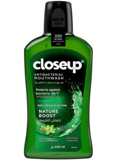 Close Up Mouthwash Nature Boost With Caradmom and Pure Tulsi 500ml  - Image 2