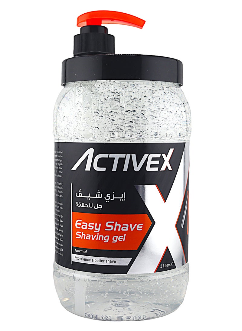 Activex Easy Shaving Gel 2 Liters