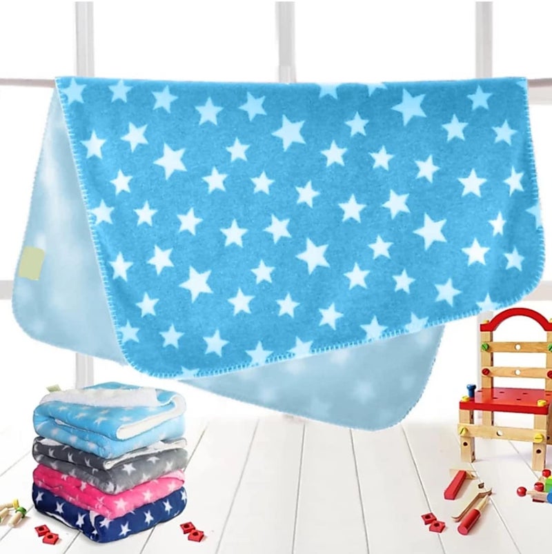 BRANDONN Baby Blankets New Born Pack of Double Layered Wrapping Sheet Cum Wrapper Blanket - Image 2