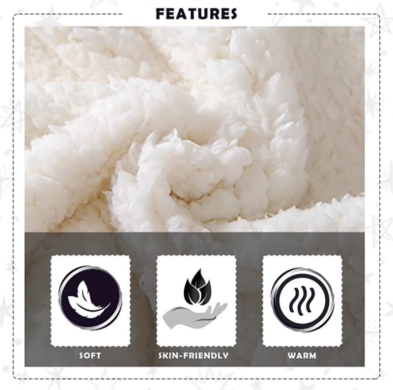 BRANDONN Baby Blankets New Born Pack of Double Layered Wrapping Sheet Cum Wrapper Blanket - Image 4