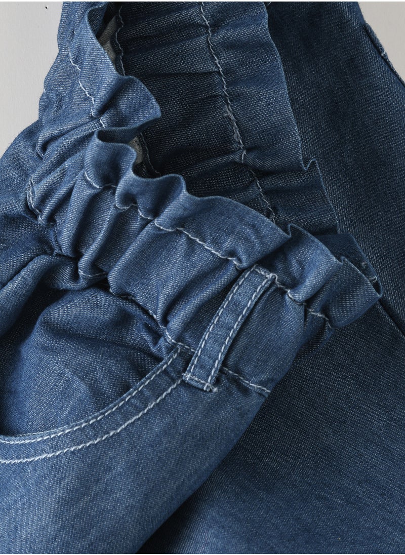 Jelliene Woven solid shorts  - Image 4