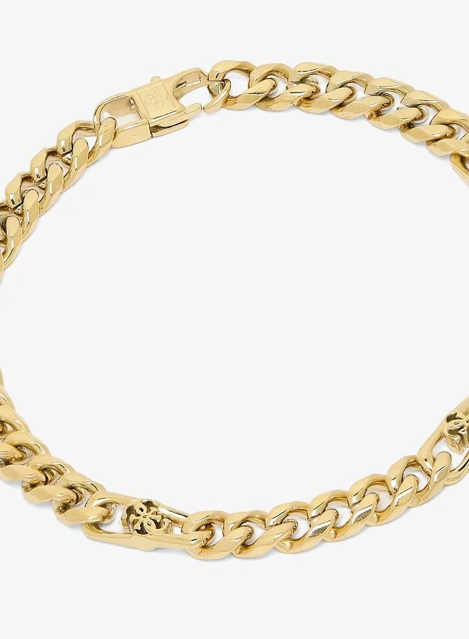 Guess  4G Curb Chain Bracelet for Men | Best Price UAE