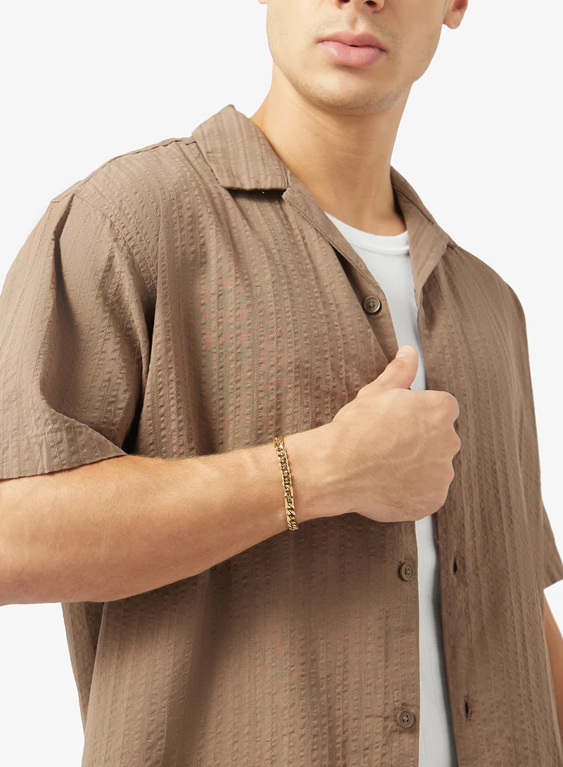 Guess  4G Curb Chain Bracelet for Men | Best Price UAE