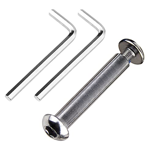 OTFAITP M10 65mm 88 Grade Carbon Steel Axle Allen Screw Bolt 65mm - Image 1