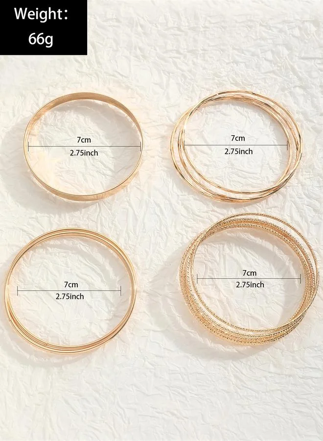 تايك تو مجموعة من 14 سوار يد كاجوال