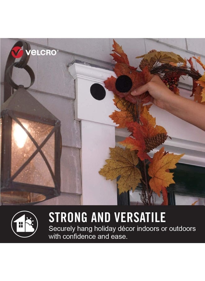 VELCRO Brand Heavy Duty Fasteners 4X2 Inch Strips With Adhesive 8 Sets Holds 10 Lbs Black Industrial Strength Stick On Tape Indoor Or Outdoor Use Vel 30703 Usa 4In X 2In  - Image 4