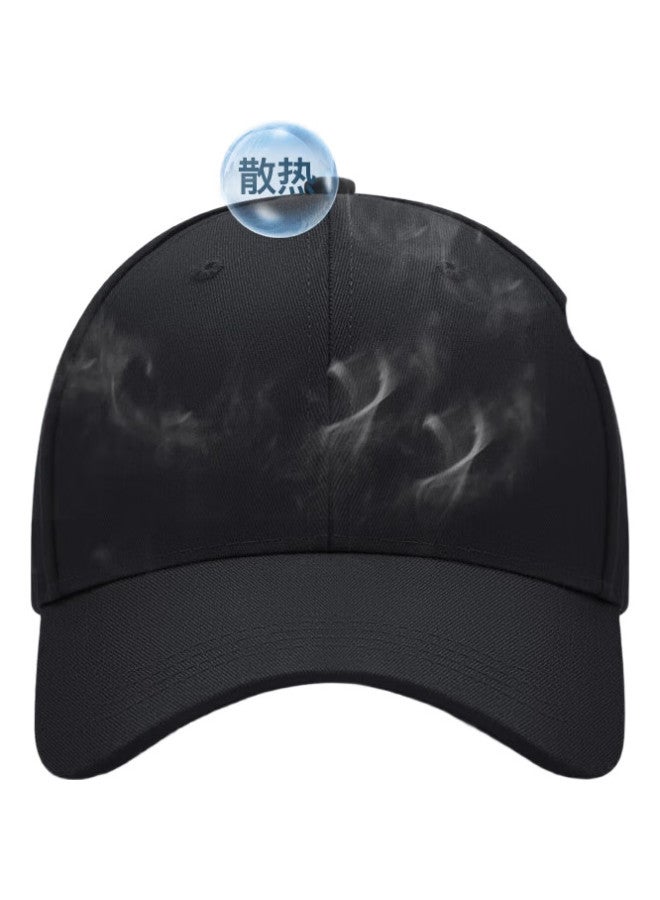 PLAYBOY Baseball Cap, Men'S Sun Protection Hat, Casual Breathable Travel Hat For Women And Couples, Black - Image 1