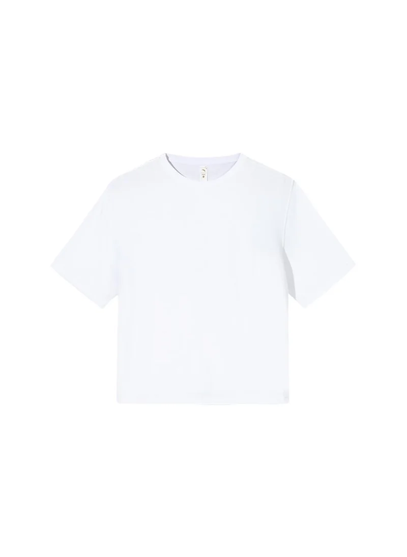 انتا TRAIN Short T-Shirt White