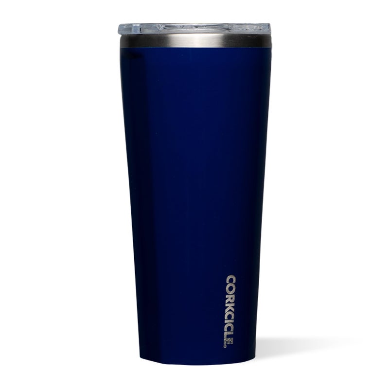 Corkcicle Classic Tumbler Keeps Drinks Cold for 9 Hours Hot for 3 TripleInsulated Stainless Steel Holiday Tumbler Gift 16 oz Gloss Midnight Navy