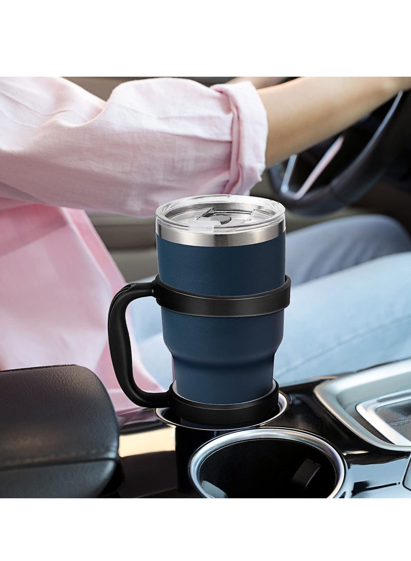 SYOSI SYOSI 5Pcs Tumbler Handle, Tumbler Holder for 30 oz of RTIC, SUNWILL, Tervis All Brand Travel Tumbler Cup Mug Simple Modern (5 Colors) - Image 4