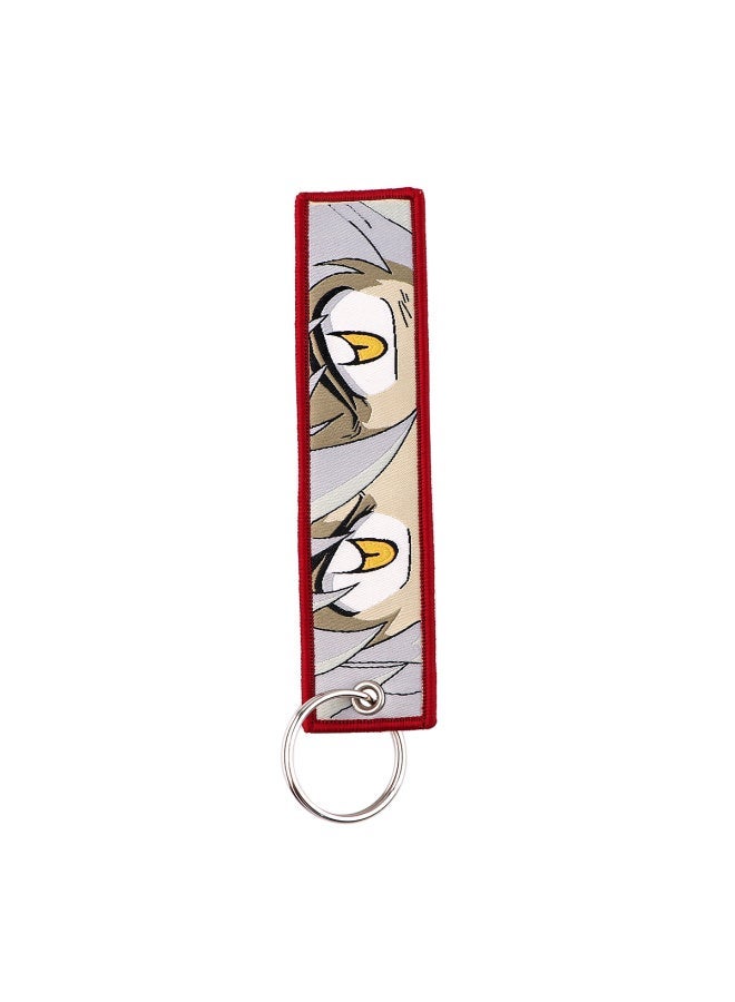 Generic Japanese Anime Series Key Tag Keychain Embroidery Fobs For Motorcycles Cars Bag Backpack Fashion Ring-Color:89  - Image 5