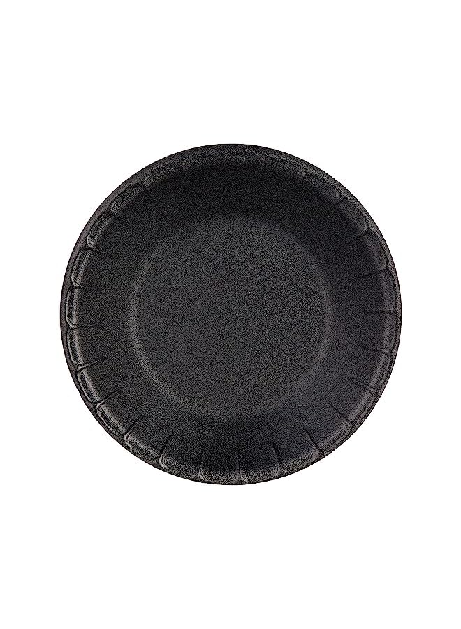 Raxoom Packing Foam Plate Black 7 Inch Disposable, Tableware, Birthday Parties, Office, Home Events, Camping - 25 Pieces. - Image 3