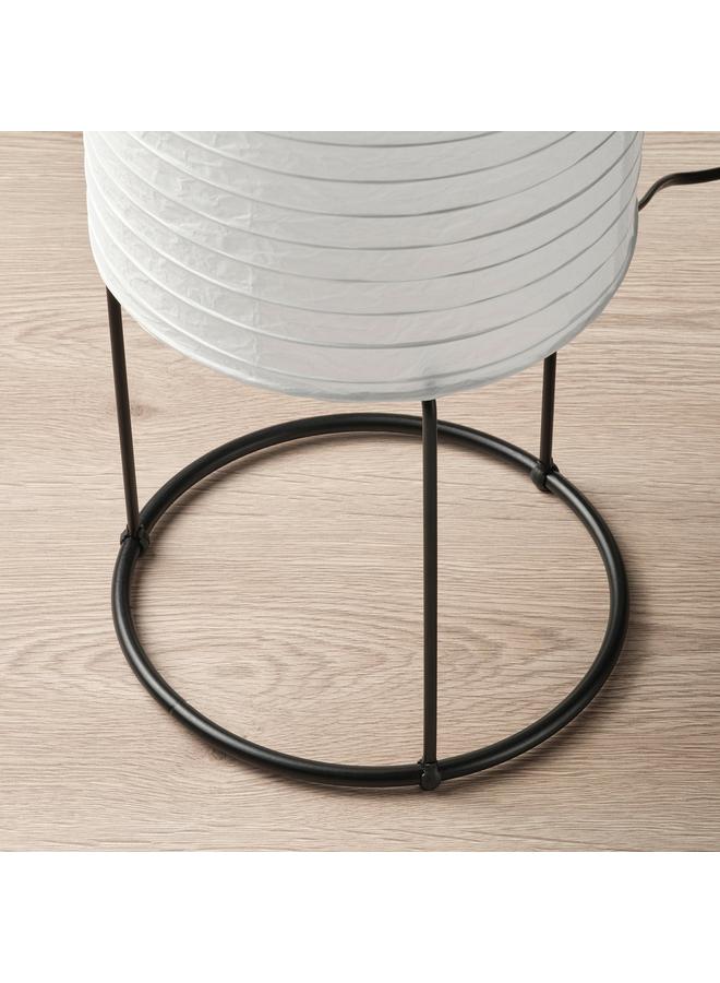 Zaboon Floor Lamp, White/Black - Image 5