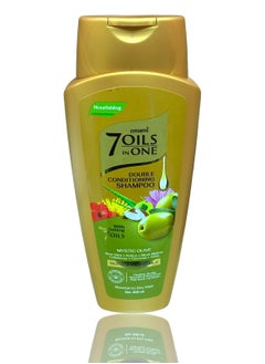 emami 7 Oils In One Double Conditioning Shampoo - Mystic Olive - 400ml 