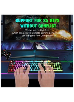 Gaming membrane keyboard pudding keycap wired RGB backlight mechanical feel computer keyboard with Wired Gaming Mouse With Light - pzsku/Z904D004E8E9B397ED16DZ/45/_/1737371814/17137e3a-3261-4672-a220-e7b6c4455baa