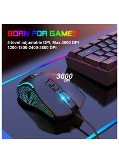 Gaming membrane keyboard pudding keycap wired RGB backlight mechanical feel computer keyboard with Wired Gaming Mouse With Light - pzsku/Z904D004E8E9B397ED16DZ/45/_/1737371852/8022c9ad-6169-472d-a570-05ba662b0fe3