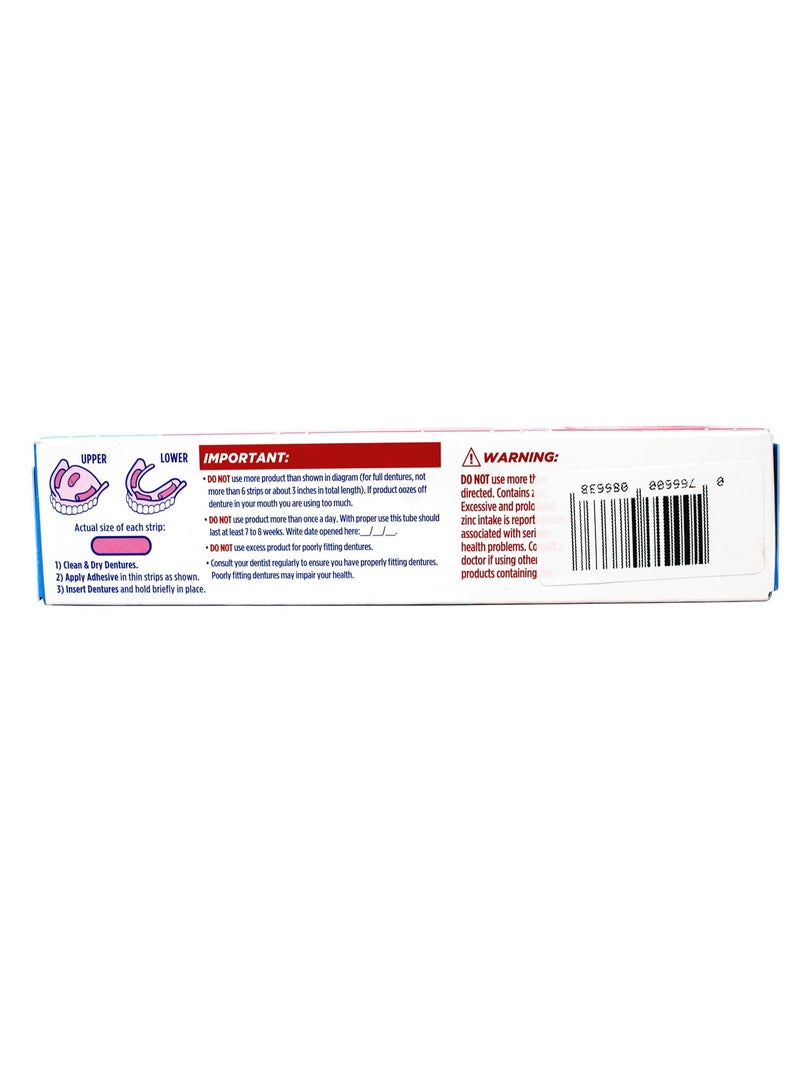 Fixodent (Pack of 3) Original Complete Denture Adhesive Cream - 3x2.4 oz - Image 3