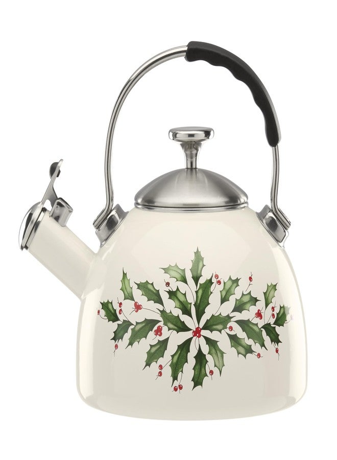 Lenox 892561 Holiday Tea Kettle, Christmas Theme - Image 1