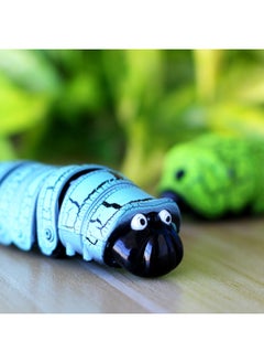 Generic Simulation Whole Caterpillar LY9910 Educational Early Education Infrared Mini Remote Control Electric Toy-Color:Remote Control Insect-Emerald Green  - Image 5