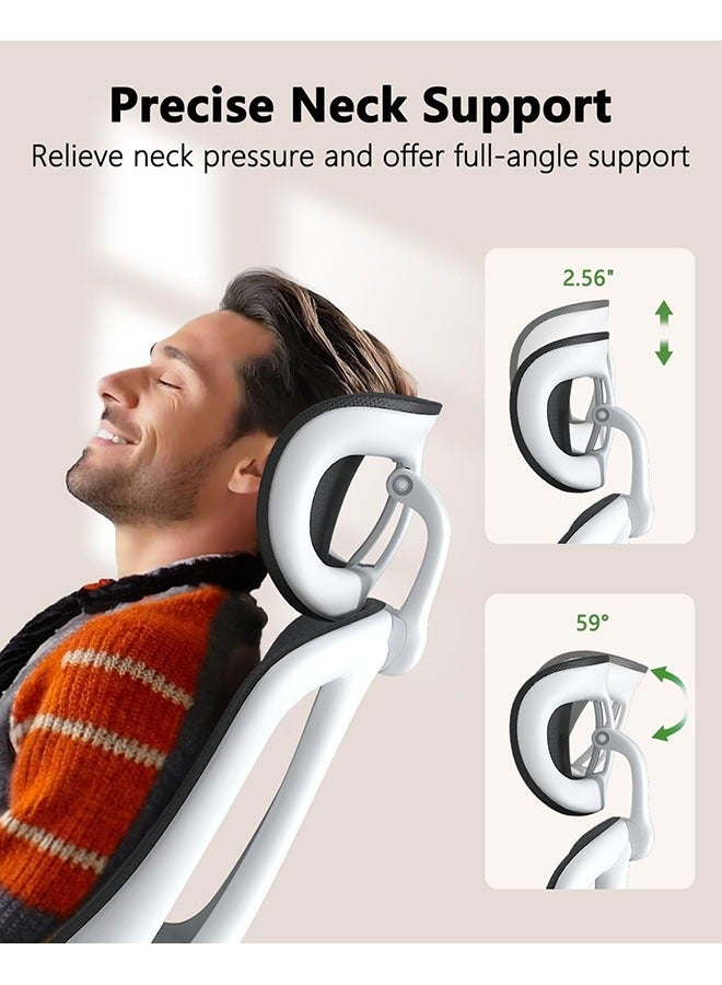 Arabest Ergonomic Office Chair High Back Office Chair with Headrest Adjustable Mesh Chair with Flip Armrest Home Gaming Chair  - Image 4