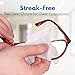 OPTEEL Lens Wipes for Eyeglasses Premoistened Eyeglass Lens Cleaning Wipes 600 Lens Wipes Individually Wrapped SracthFree StreakFree Eye Glasses Wipes Lens Cleaner for Sunglass Camera Lens - Image 4