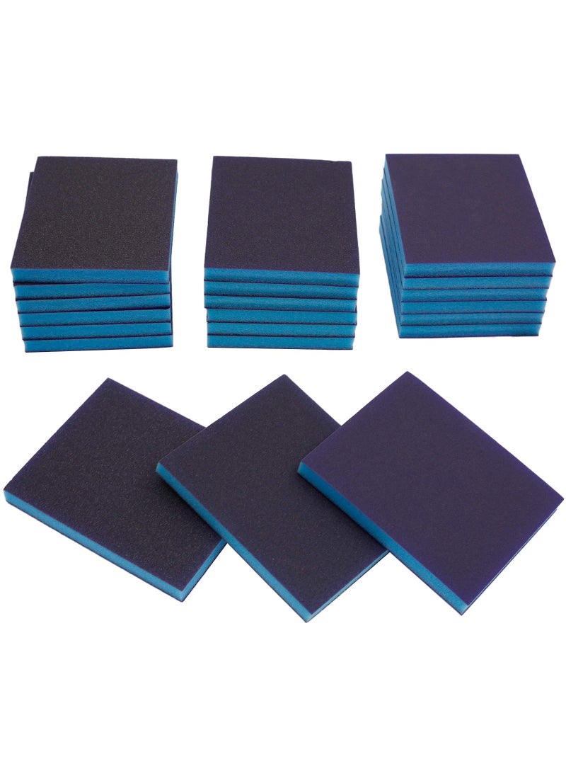 BokWin BokWin 18Pcs Sanding Sponge Kit  100120220 Grit Blocks Washable and Reusable Medium Fine Superfine Grade 