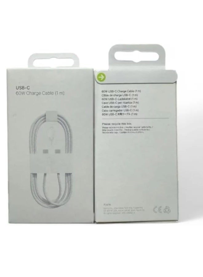 USB-C Charging Cable Compatible with iPhone 16 and 15 60W - Image 2