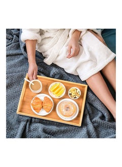 Toshionics 3 Piece Bamboo Serving Tray Set  - Image 4