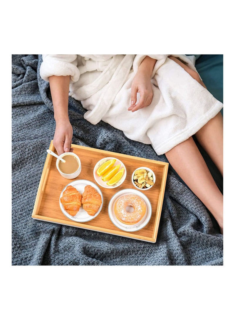 Toshionics 3 Piece Bamboo Serving Tray Set - Image 4