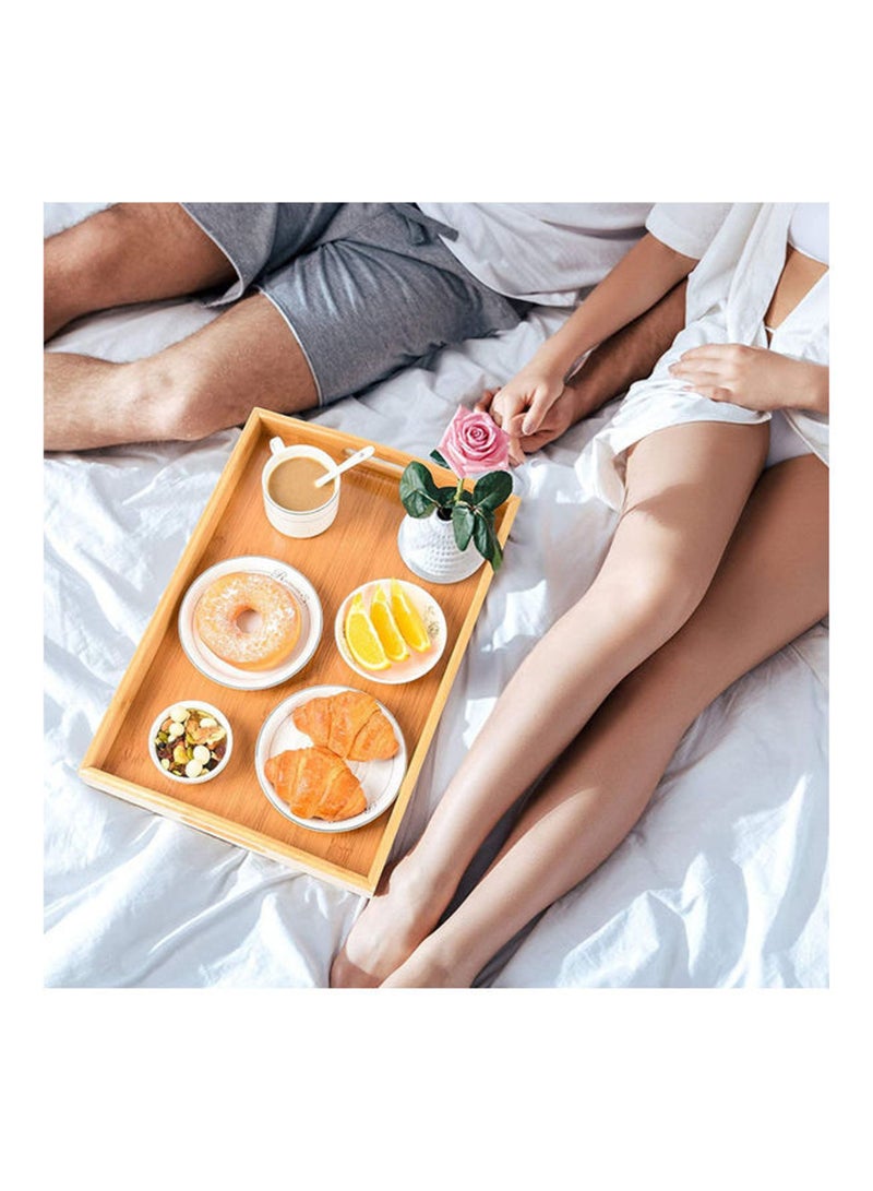 Toshionics 3 Piece Bamboo Serving Tray Set - Image 2